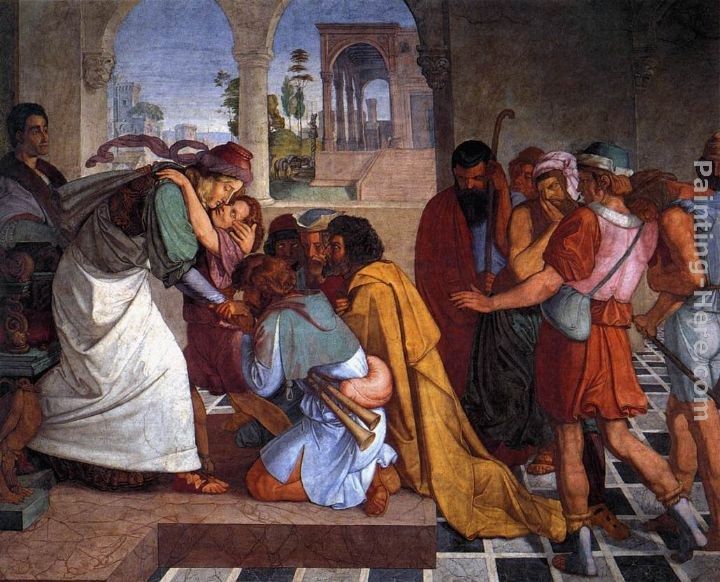Peter von Cornelius The Recognition of Joseph by his Brothers